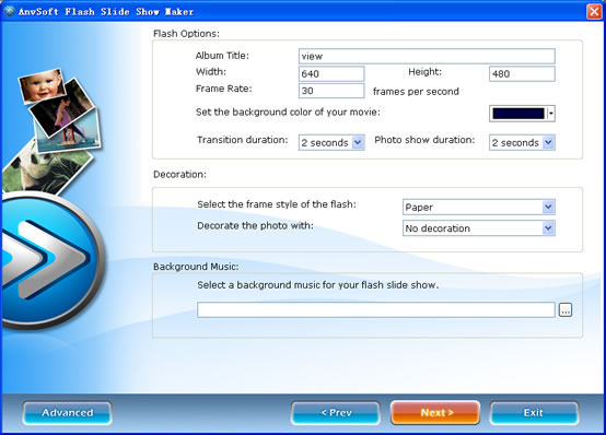 slideshow script - flash album creator with slide show - flash slide shows